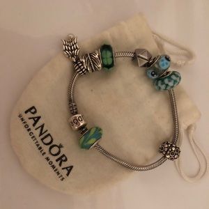 Pandora bracelets with charms